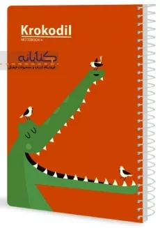 دفتر تک خط 100 برگ دانو (سیمی) - 6
