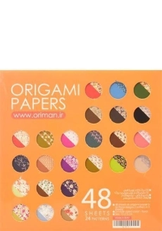 کاغذهای اوریگامی (نقوش گلدار) - 1