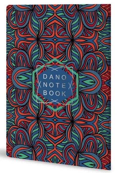دفتر تک خط 40 برگ سری ماندالا،دانو (ته چسب) - 3