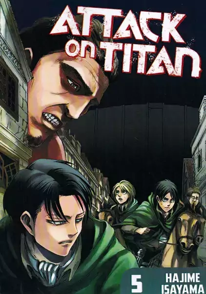 کتاب مانگا ATTACK ON TITAN 5