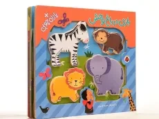 کتاب بازی در باغ وحش + پازل چوبی - 2