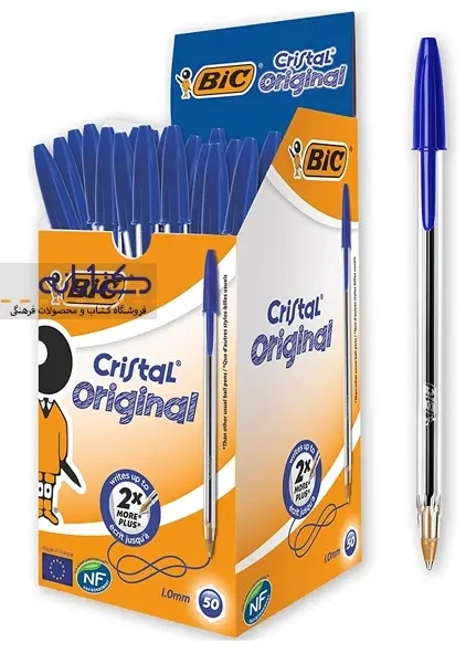 خودکار آبی بیک کریستال - 2