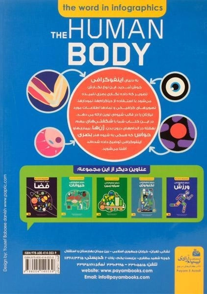 کتاب دانشنامه ی دنیای اینفوگرافی بدن انسان - 1