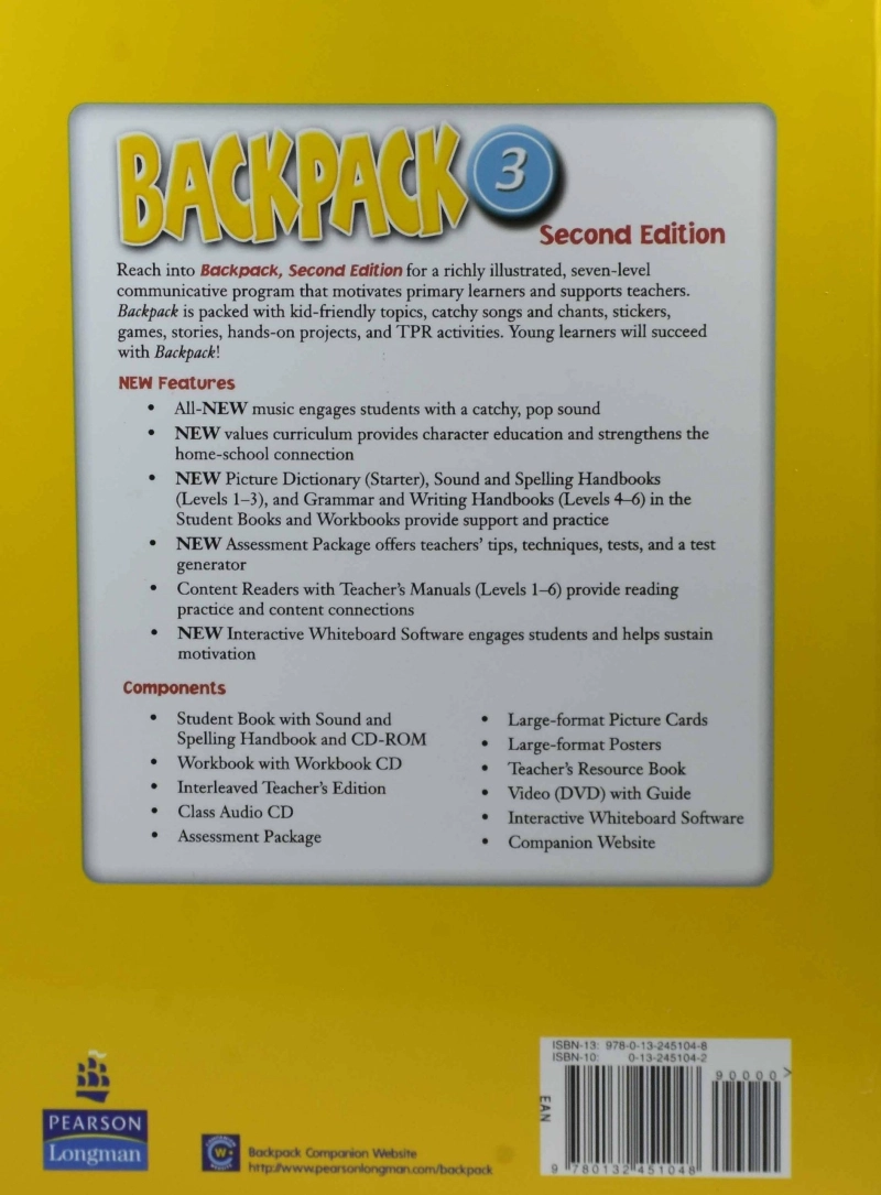 کتاب BackPack 3 (2nd) - 2