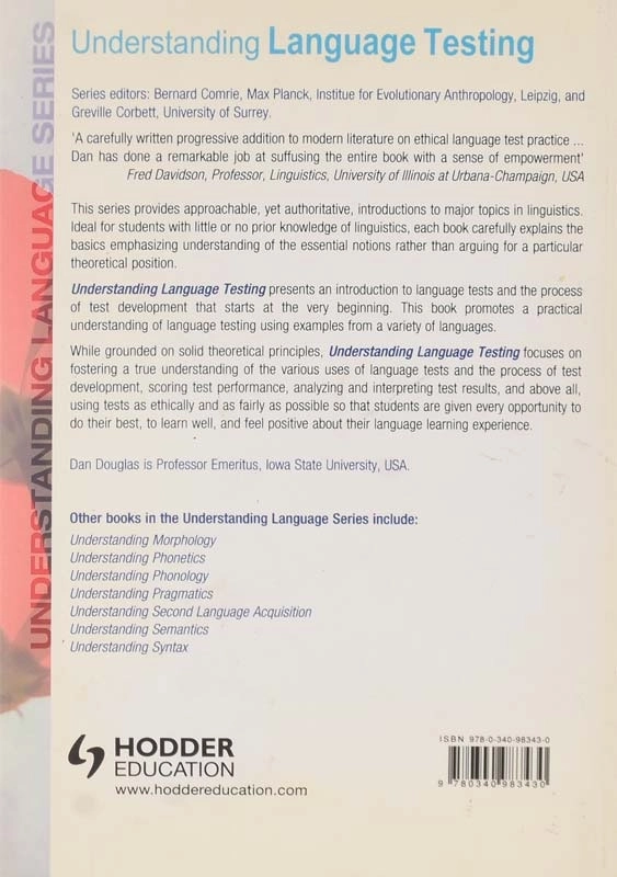 کتاب Understanding Language Testing - 1