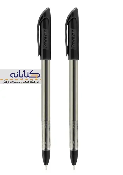 خودکار مشکی نانو آنتی باکتریال پنتر مدل Dr.Panter کد 105 - 1