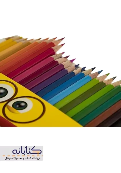 مداد رنگی 24+2 رنگ آریا (جعبه مقوایی) - 2
