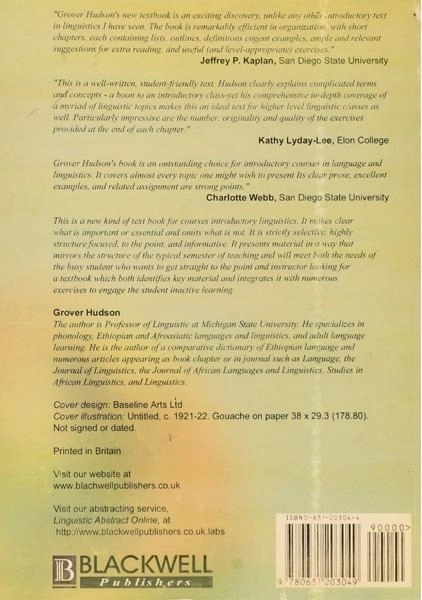 کتاب Essential Introductory Linguistics - 1