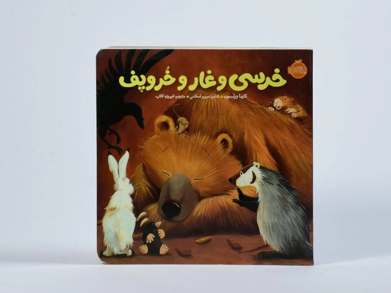 کتاب خرسی و غار و خروپف انتشارات پرتقال - 4