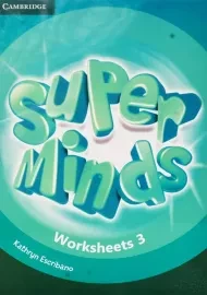 کتاب worksheets super minds 3