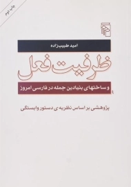 کتاب ظرفیت فعل - امید طبیب زاده