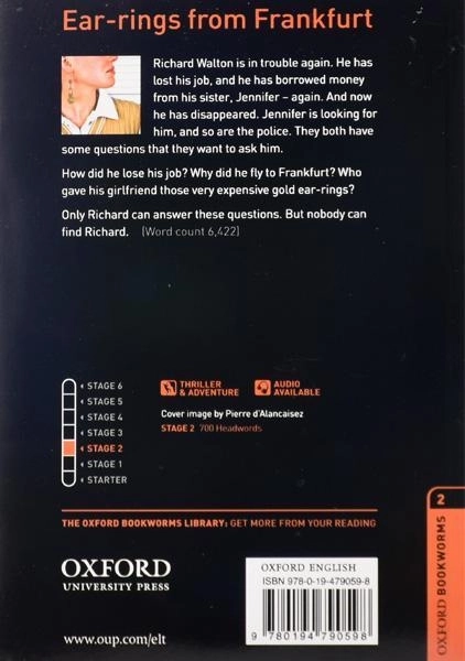 کتاب داستان Ear-rings from Frankfurt - 2