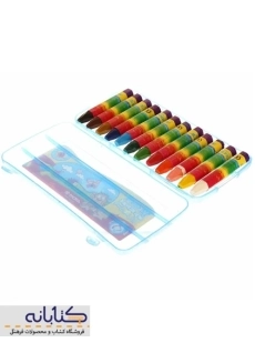 پاستل روغنی 12 رنگ آریا (طلقی) - 3