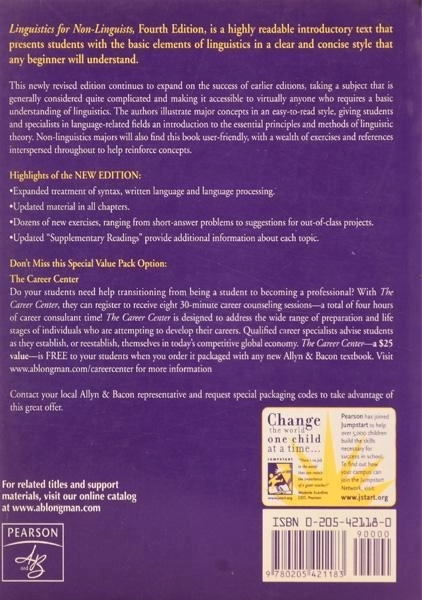 کتاب Linguistics For non Linguists (ویرایش 4) - 1