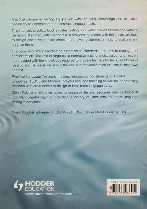 کتاب Practical Language Testing - 1