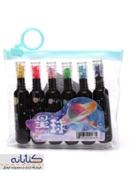 ماژیک علامت زن 6 رنگ کهکشانی