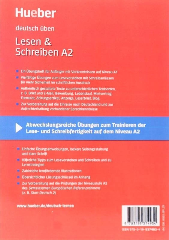 کتاب آموزش زبان آلمانی Lesen And Schreiben A2 - 1