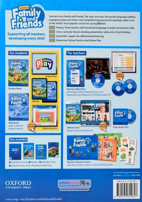 کتاب Family and Friends 1 (2th) - 2