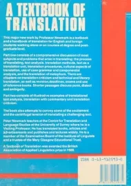 کتاب A Textbook Of Translation