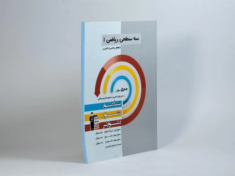 کتاب سه سطحی ریاضی 1 دهم قلم چی - 1