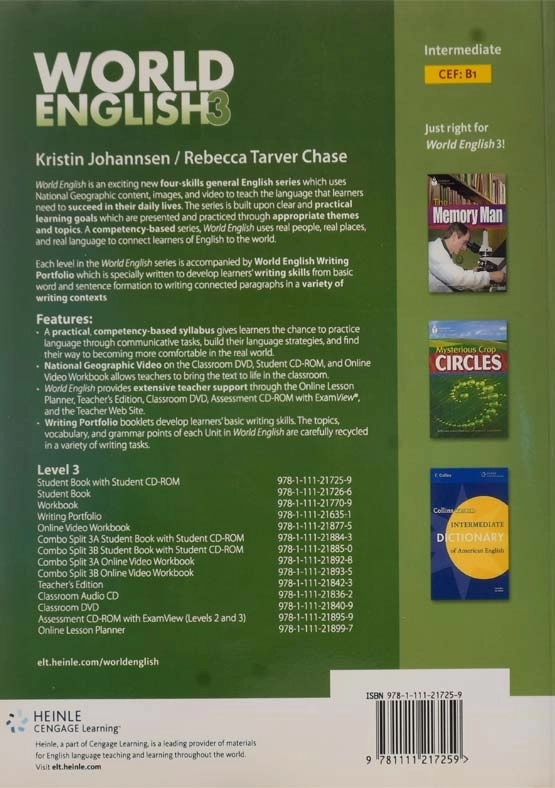کتاب WORLD ENGLISH 3 - 1