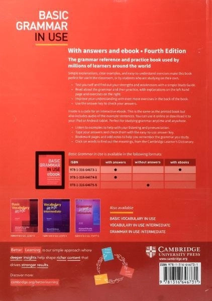 کتاب (4th) Basic Grammar in use - 1