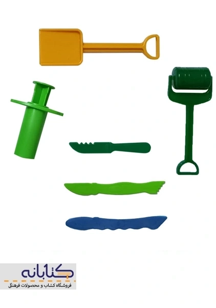 خمیر بازی 5 رنگ ایمر (سطلی) - 4