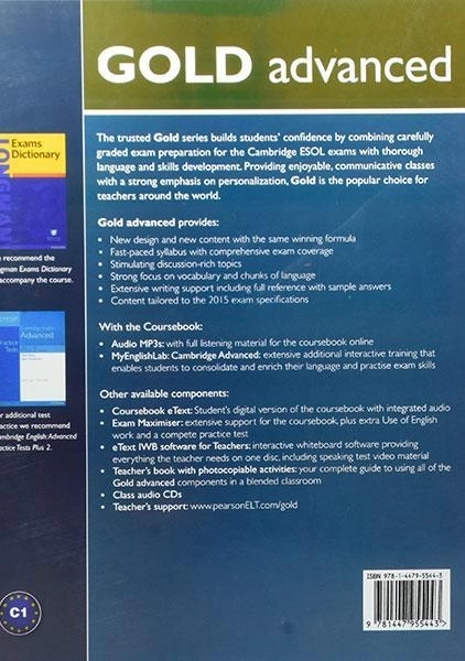 کتاب گلد ادونس | Gold Advanced - 2