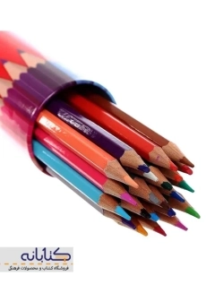 مداد رنگی 24 رنگ پنتر (استوانه ای) - 2