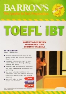 کتاب BARRONS TOEFL IBT (15th)