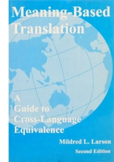 کتاب Meaning Based Translation (2nd)