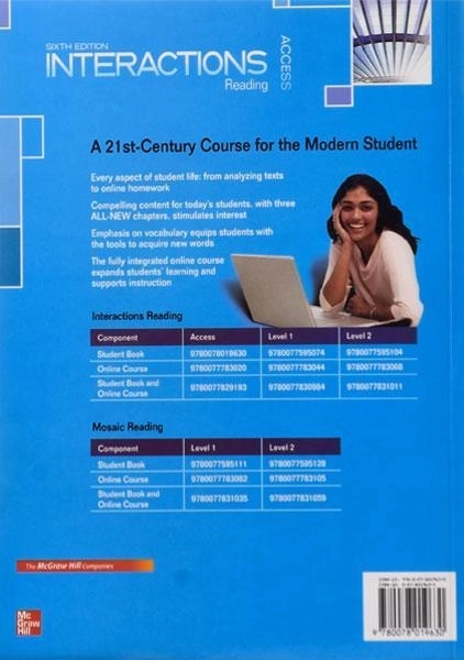 کتاب Interactions Reading ACCSES (6th) - 1