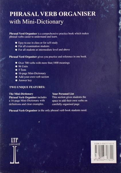 کتاب فریزال ورب ارگانایزر | Phrasal Verb Organiser - 1