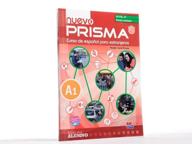 کتاب آموزش زبان اسپانیایی Nuevo Prisma A1 - 1