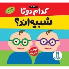 فلش کارت کدام دو تا شبیه اند؟ - نردبان - 0