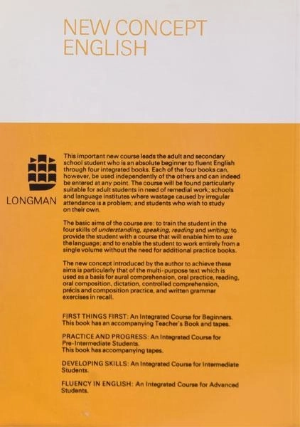 کتاب Fluency In English - 1