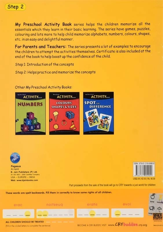 کتاب Activity Book A B C - 1