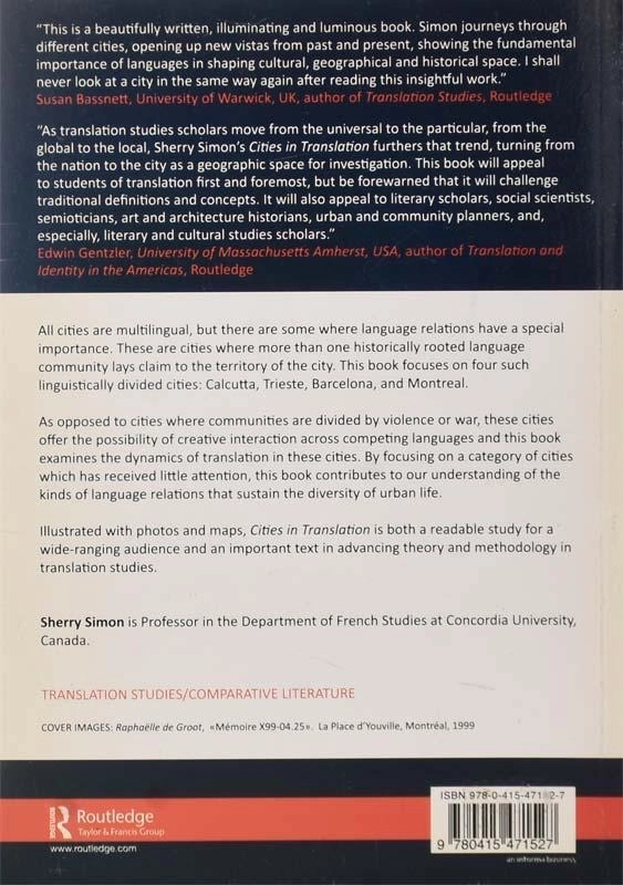 کتاب CITIES IN TRANSLATION - 1