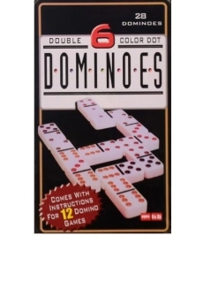 بازی فکری دومینو 28 قطعه (جعبه فلزی)