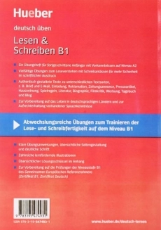 کتاب آموزش زبان آلمانی Lesen And Schreiben B1 - 1