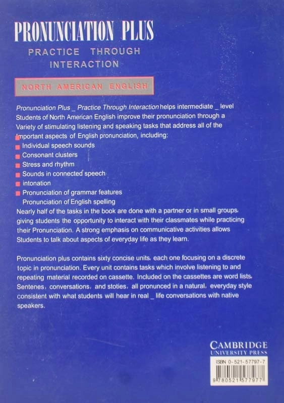 کتاب Pronunciation Plus - 1