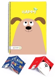 دفتر دو خط 40 برگ اُلند