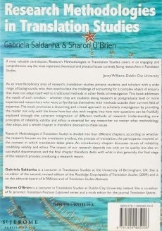 کتاب research methodologies in translation studies - 1