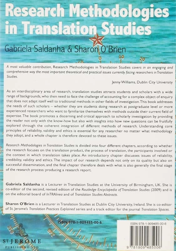 کتاب research methodologies in translation studies - 1