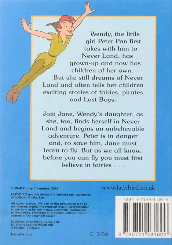 کتاب داستان Return to Never Land - 1