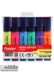 ماژیک علامت زن 6 رنگ پنتر (Classic)