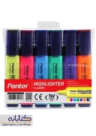 ماژیک علامت زن 6 رنگ پنتر (Classic)