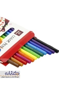 ماژیک رنگ آمیزی 12 رنگ ووک - 1