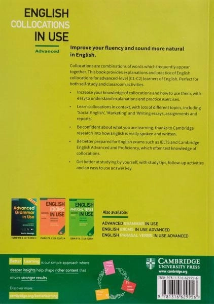 کتاب English Collocation In Use Advance - 1