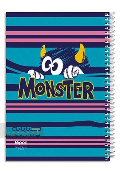 دفتر تک خط 60 برگ الیپون - 6